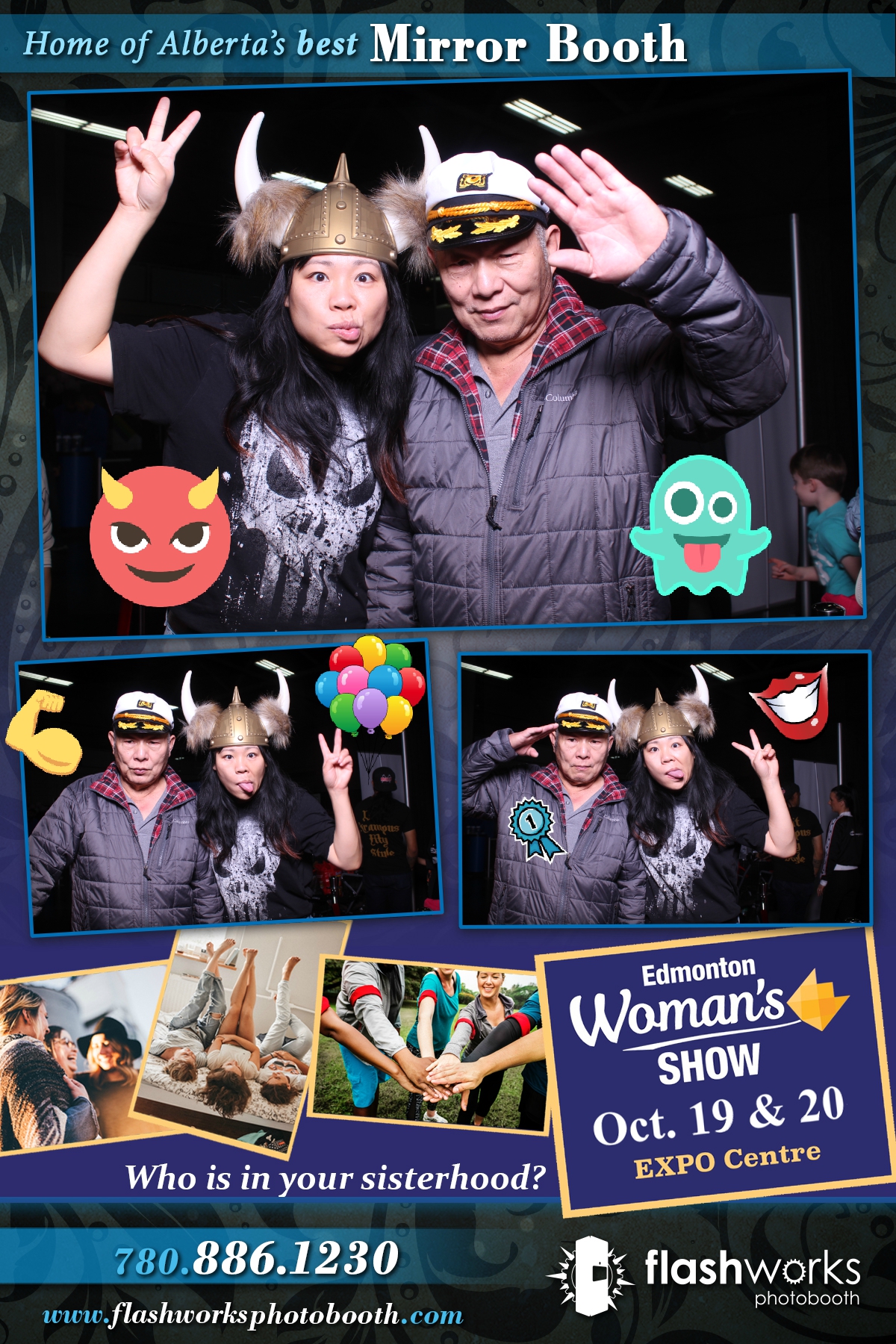 Fall Edmonton Woman's Show | View more photos from the event at gallery.flashworksphotobooth.com/u/FlashworksPhotoboothInc/Fall-Edmonton-Womans-Show-0